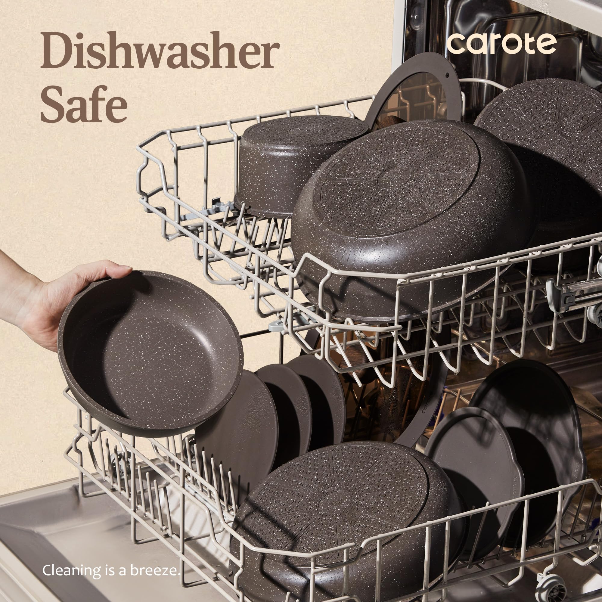 CAROTE 21 Piece Cookware Set - Non Stick Pots & Pans -8 CAROTE 21 Piece Cookware Set - Non Stick Pots & Pans -8
