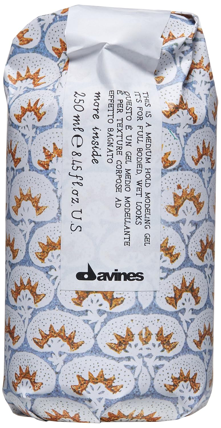 Davines This Is A Medium Hold Modeling Gel, For Structured And Full-Bodied Wet Looks, Protects Against Humidity, 8.45 fl. oz.