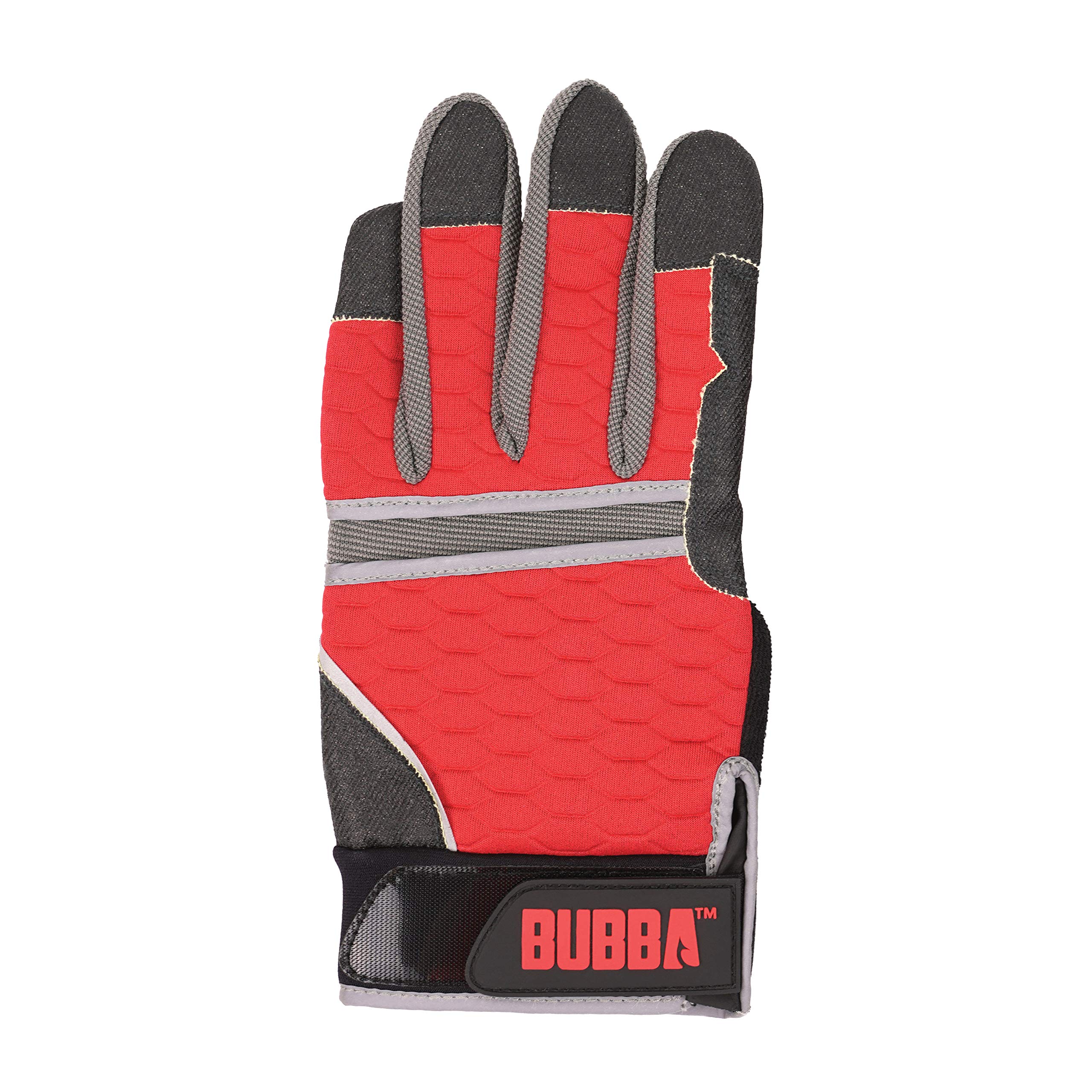bubbaUltimate Fishing Gloves with Cut Resistant Kevlar Construction, Cloth Thumb and Touch Screen Usability for Fishing, Angling, Boating and Outdoors