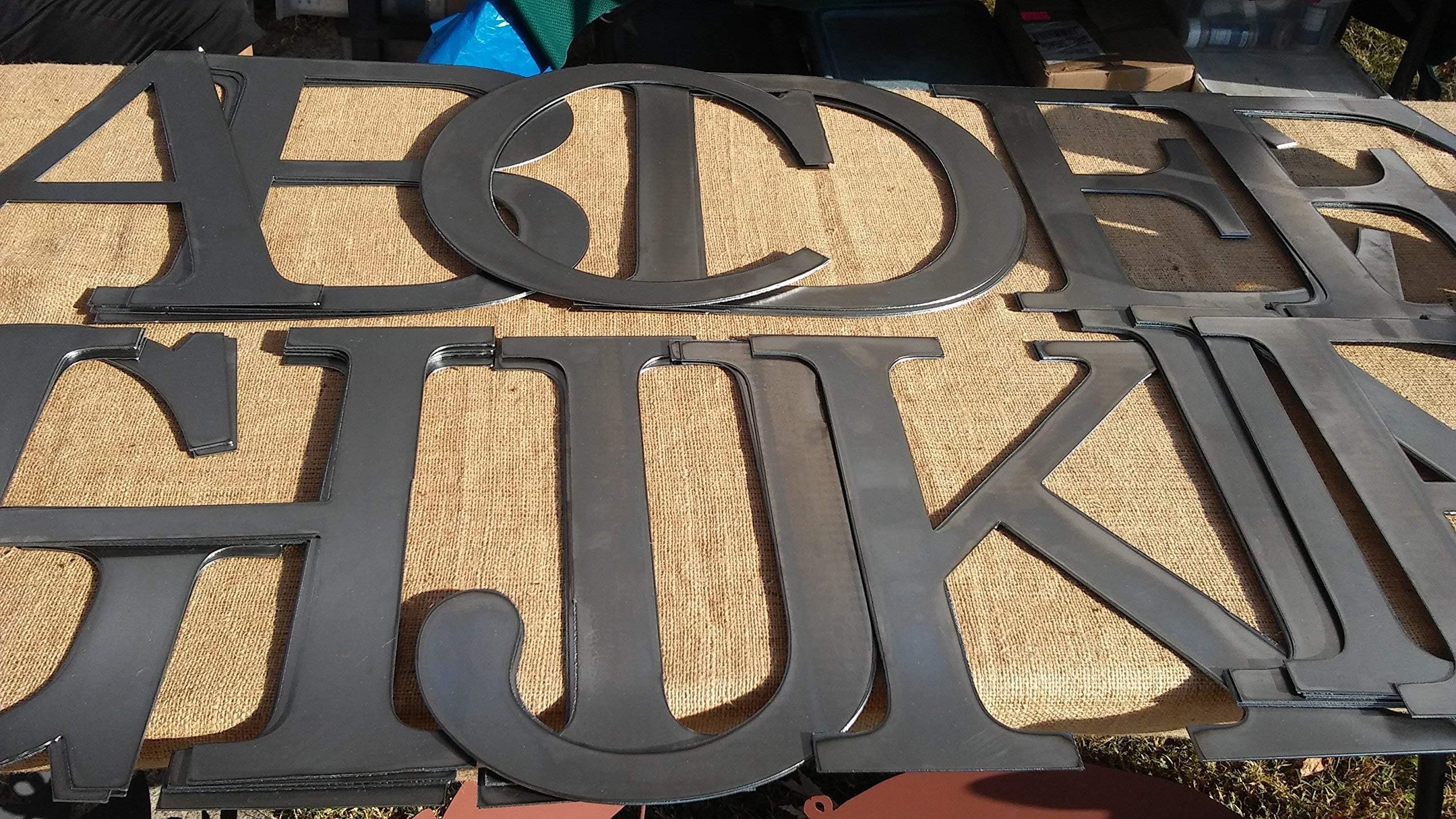 10 Inch Metal Letters