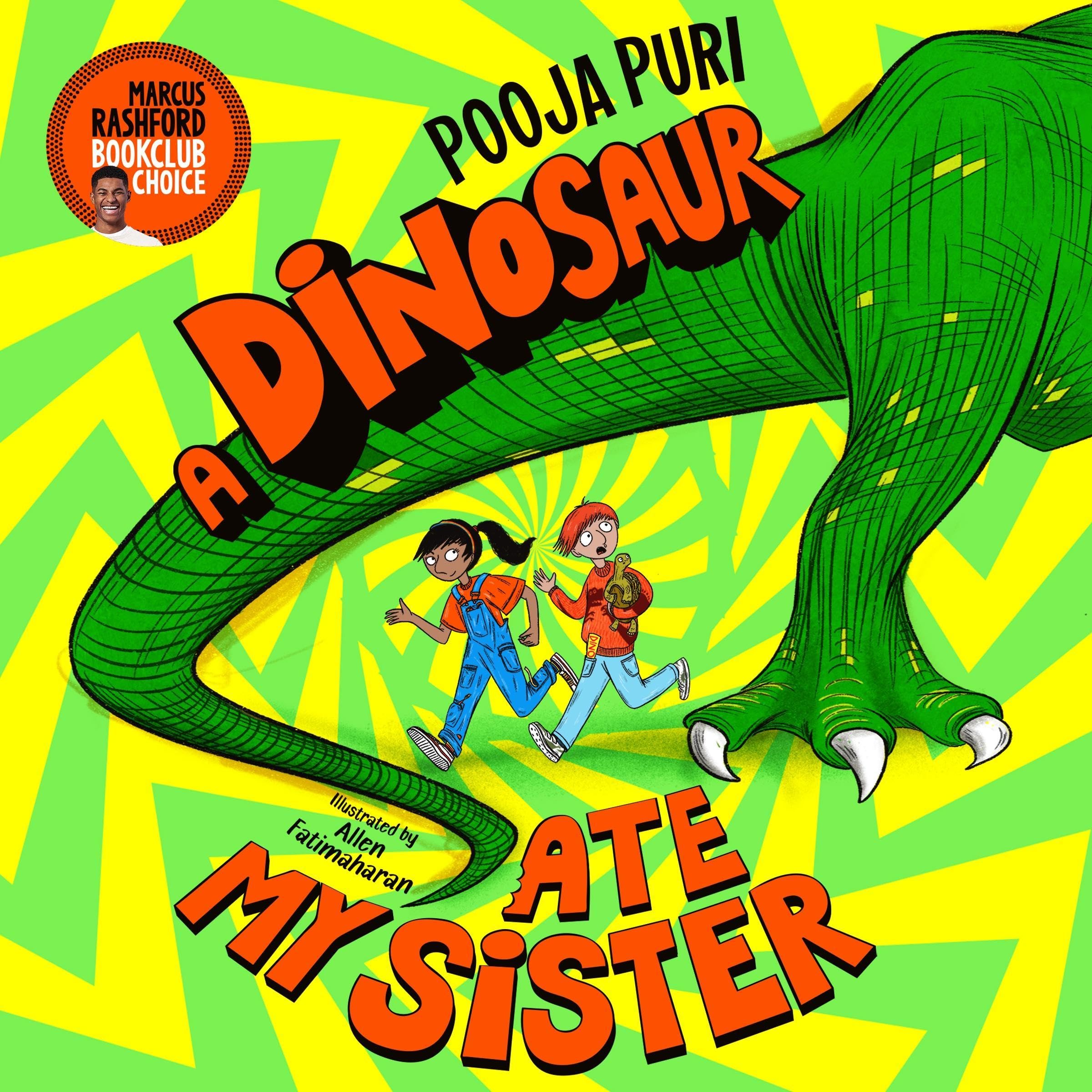 Cover art for A Dinosaur Ate My Sister