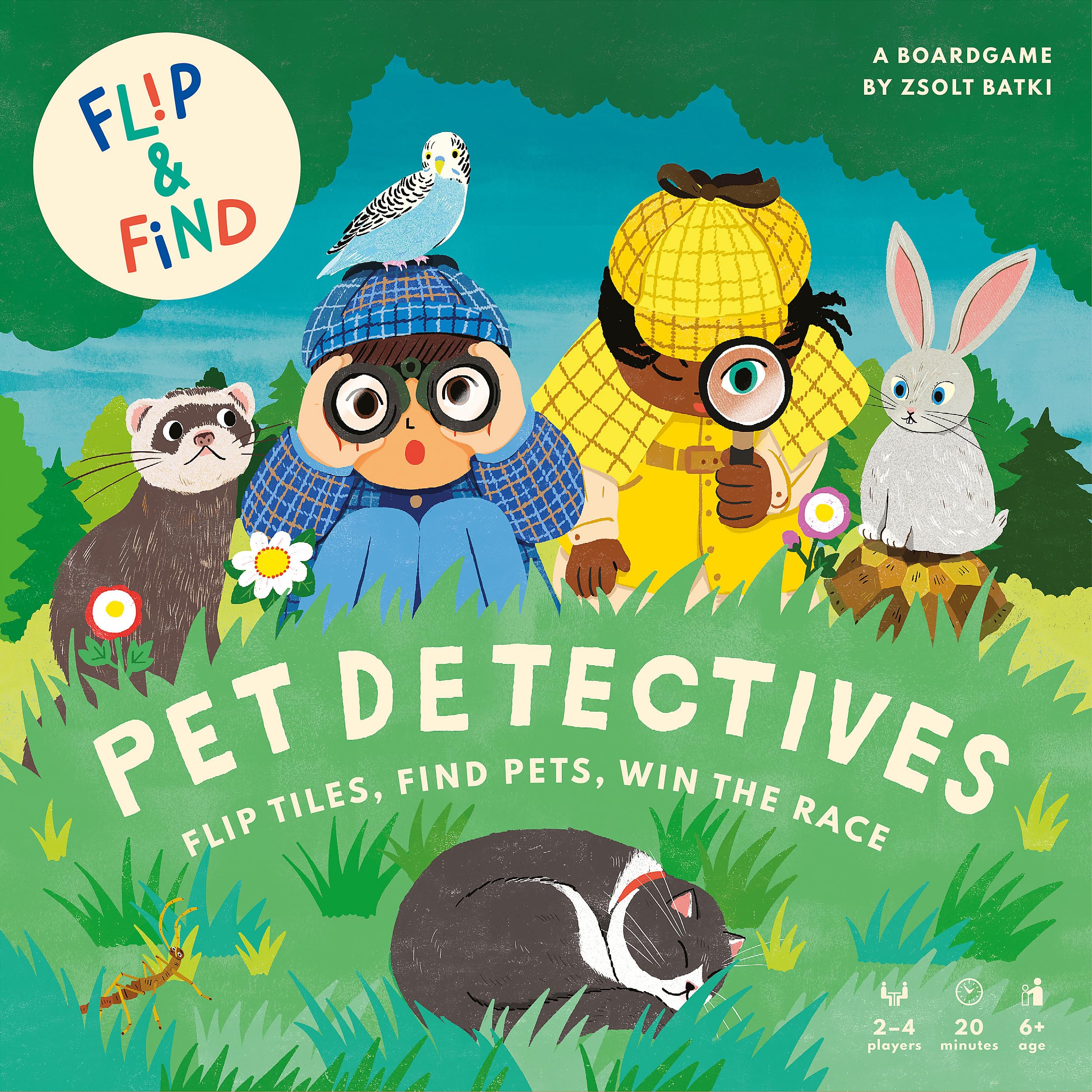 Flip and Find Pet Detectives by Zsolt Batki 9781399625395