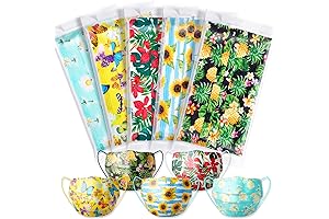 NiHealth Individually Wrapped Patterned Disposable Masks (50PCS)