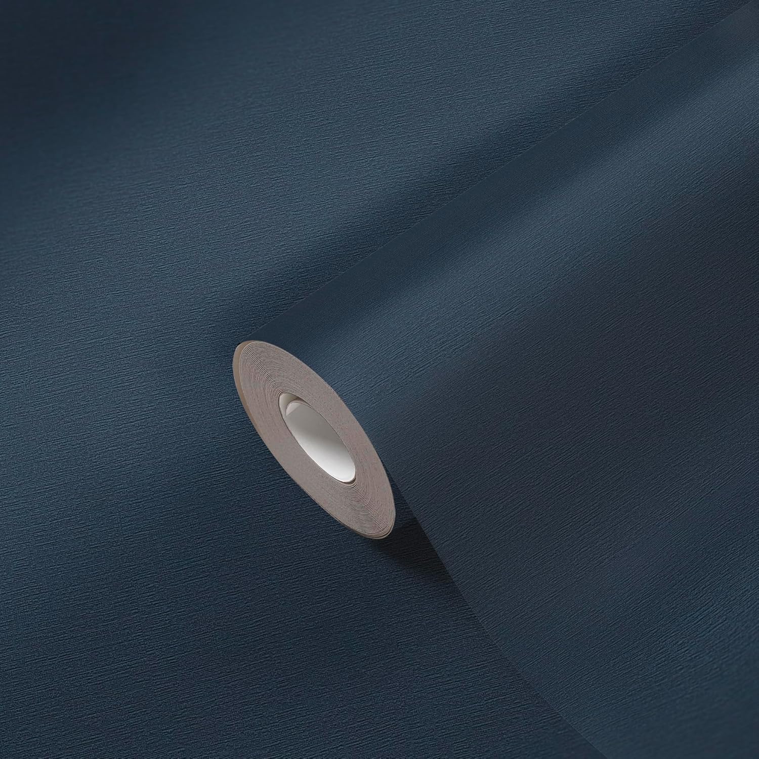 A.S. Création Plain Wallpaper New Life Non-Woven Wallpaper 10.05 m x 0.53 m Blue Made in Germany 356536 3565-36