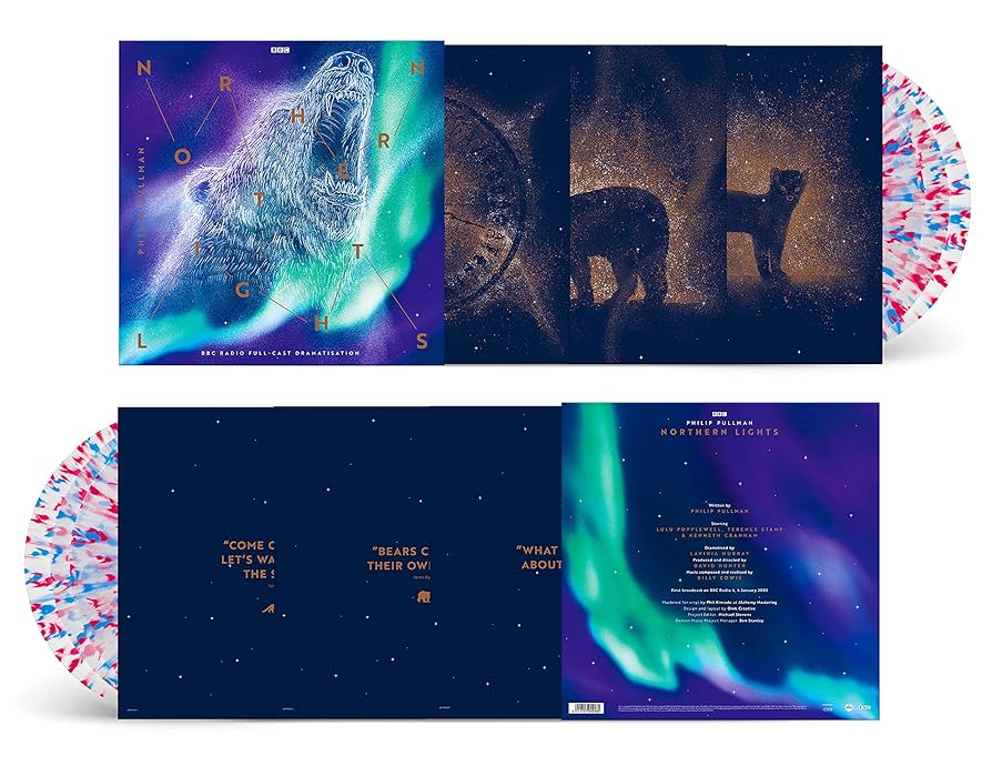 英3discs LP Philip Pullman His Dark Materials [ Northern Lights ] DEMREC671 Demon Records, BBC /00780 His Dark Materials - Northern Lights (180g Daemonic