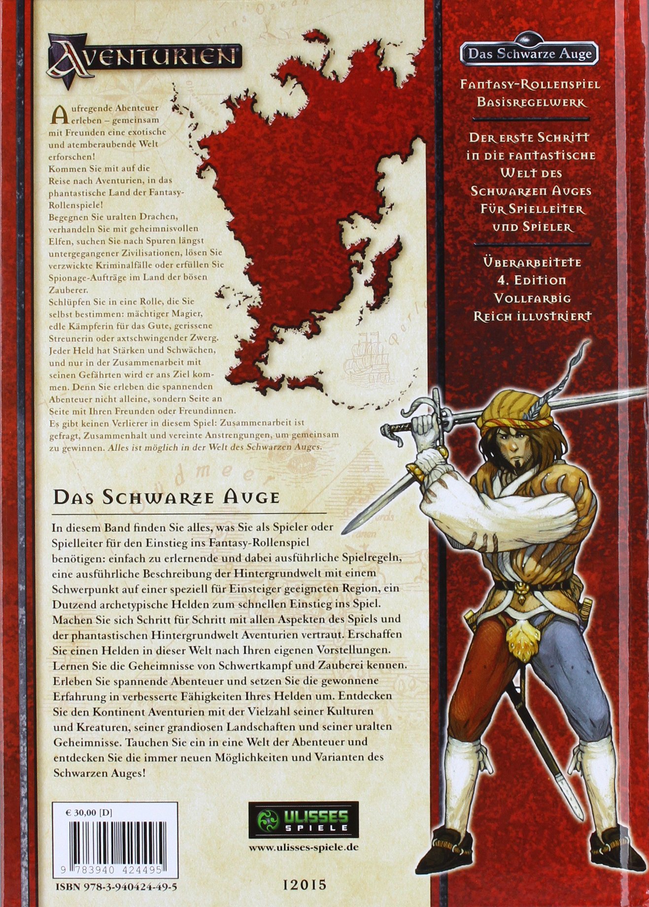 DSA4-Grundregelwerke (Ulisses) / Das Schwarze Auge: Basisregelwerk: Fantasy-Rollenspiel (Das Schwarze Auge: Regelwerke (Ulisses))