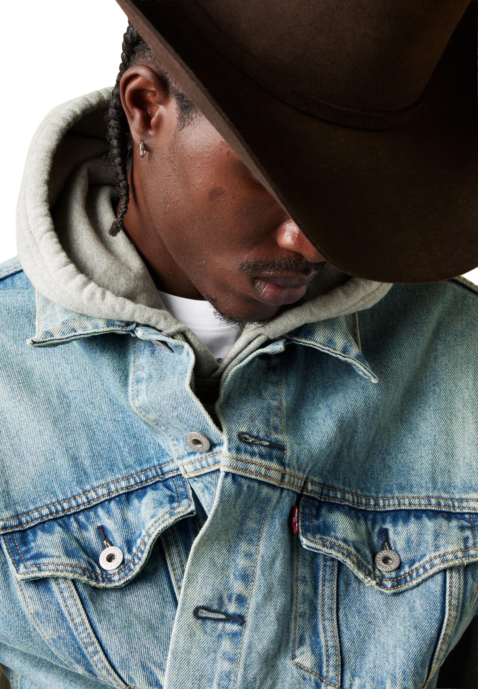 Levi's Relaxed Trucker Gilet en denim Homme