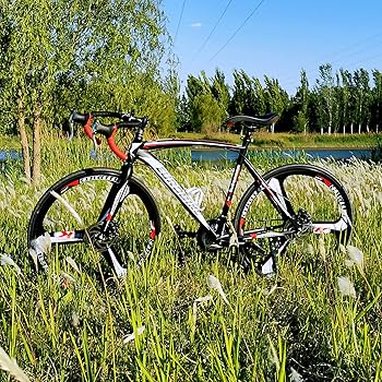 EUROBIKE XC550 ロードバイク Road Bike XC550 Bicycle 21Speed Dual Disc Brake Bike (Black