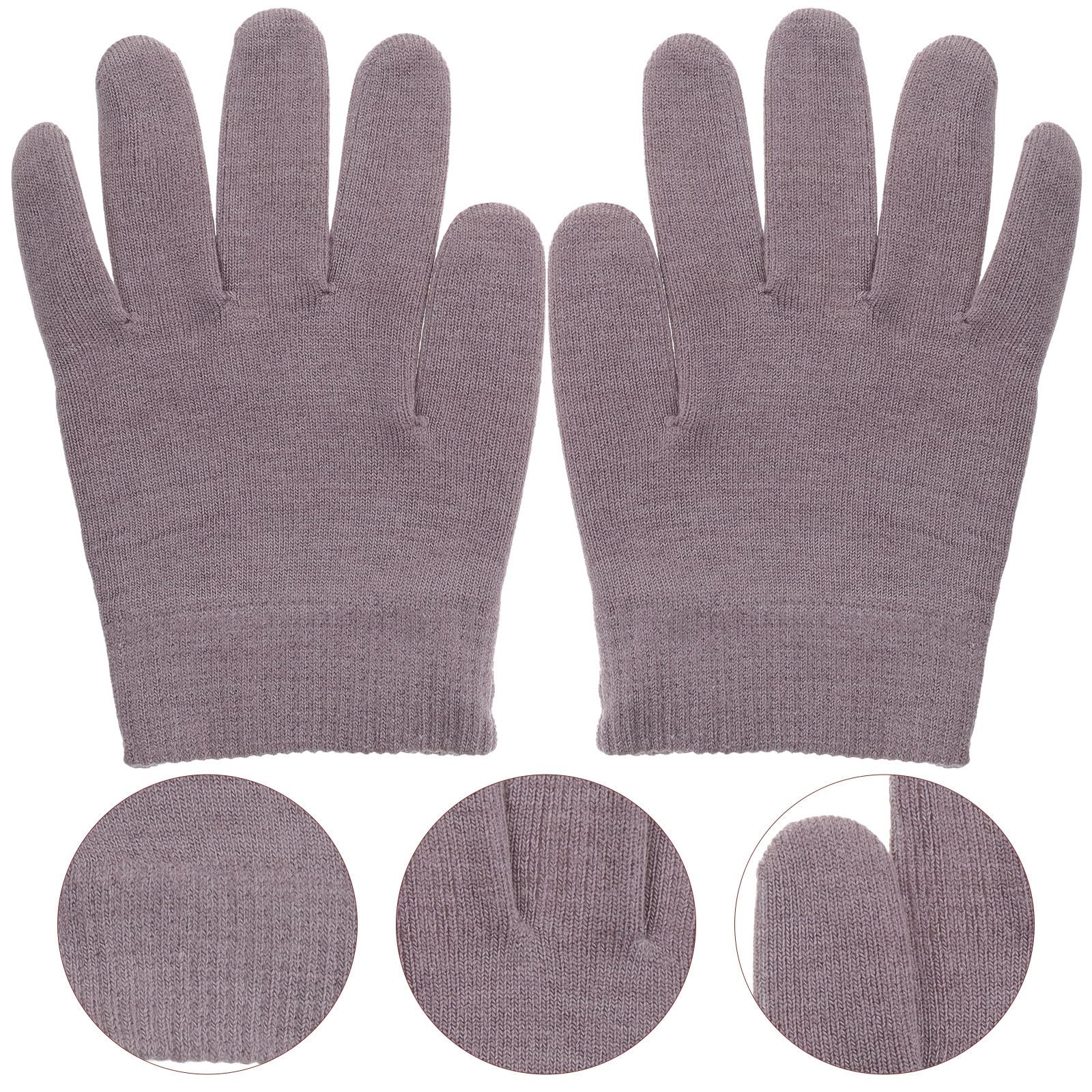 5 Paare Feuchtigkeitsspendende Handschuhe für Hautpflege mit Gel,