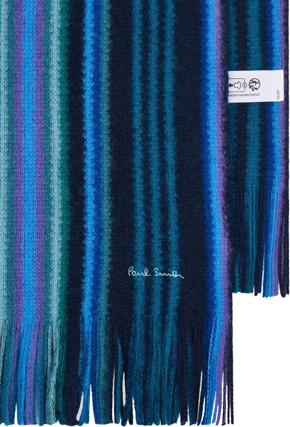 PS Paul Smith MEN SCARF DB SIDE STRP,NAVY,0