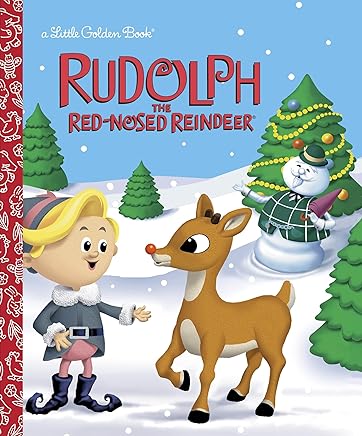 Rudolph the Red-Nosed Reindeer book cover.
