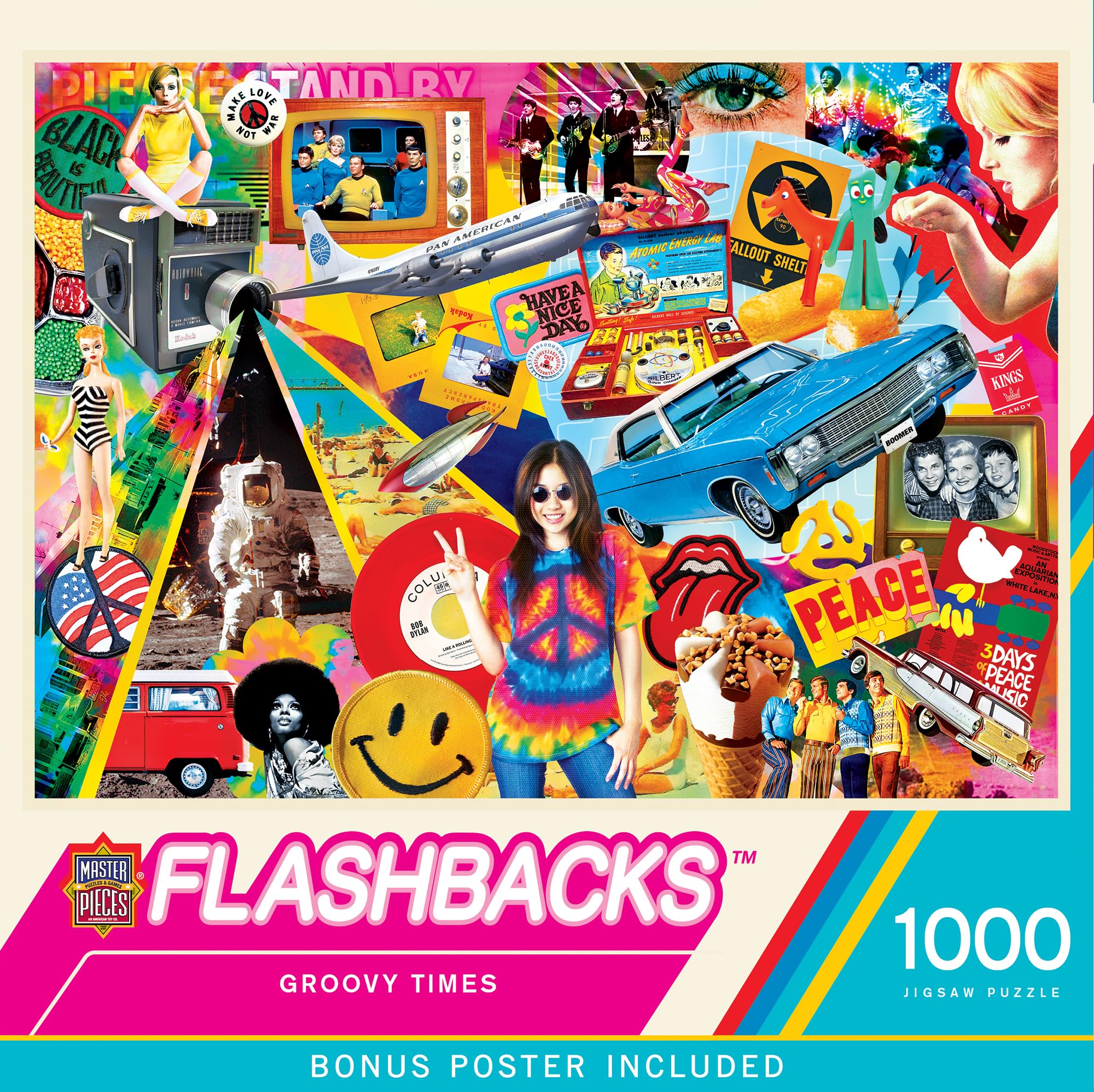 Snapklik.com : MasterPieces Vintage 1000 Piece Jigsaw Puzzle For Adults
