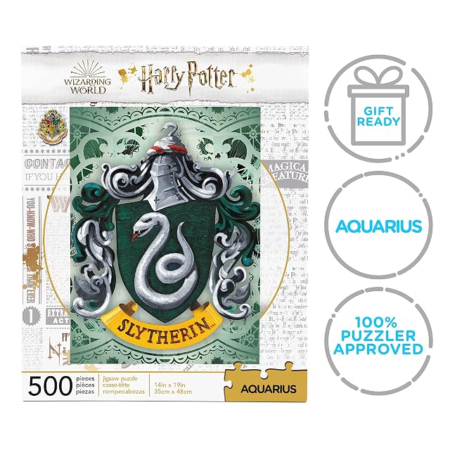 Foto 7 de 7 de Puzzle Harry Potter Slytherin - Puzzle 500 Piezas/Productos con Licencia Oficial