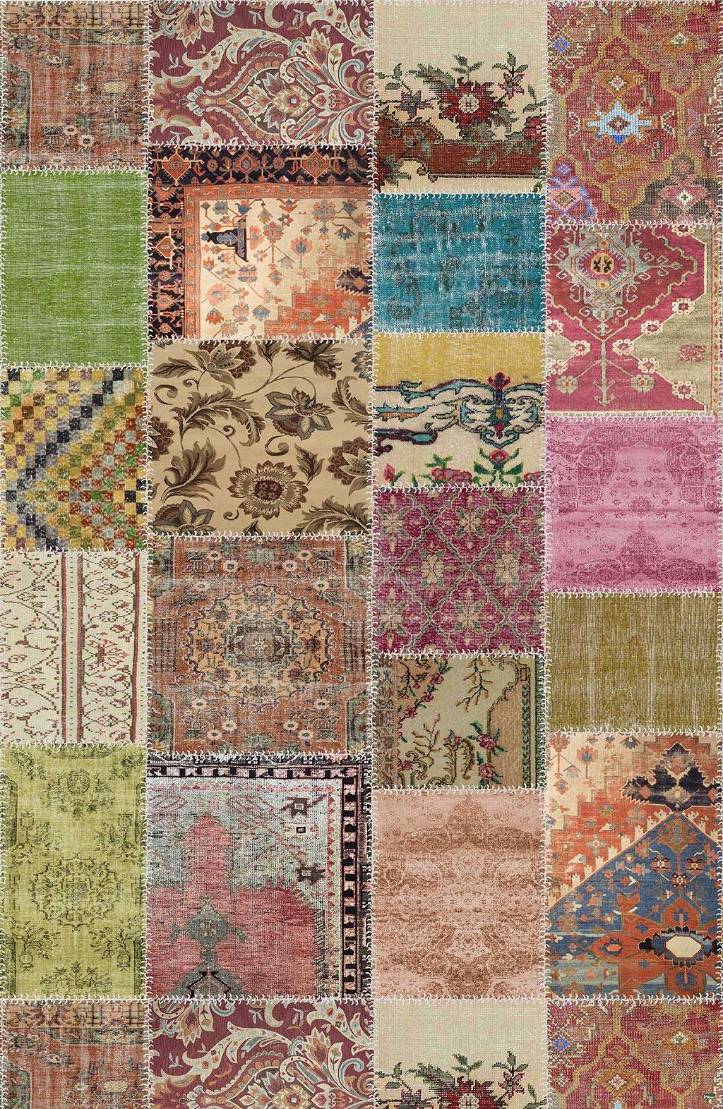 Tapis en vinyle multicolore pour égayer votre cuisine et le couloir de la maison