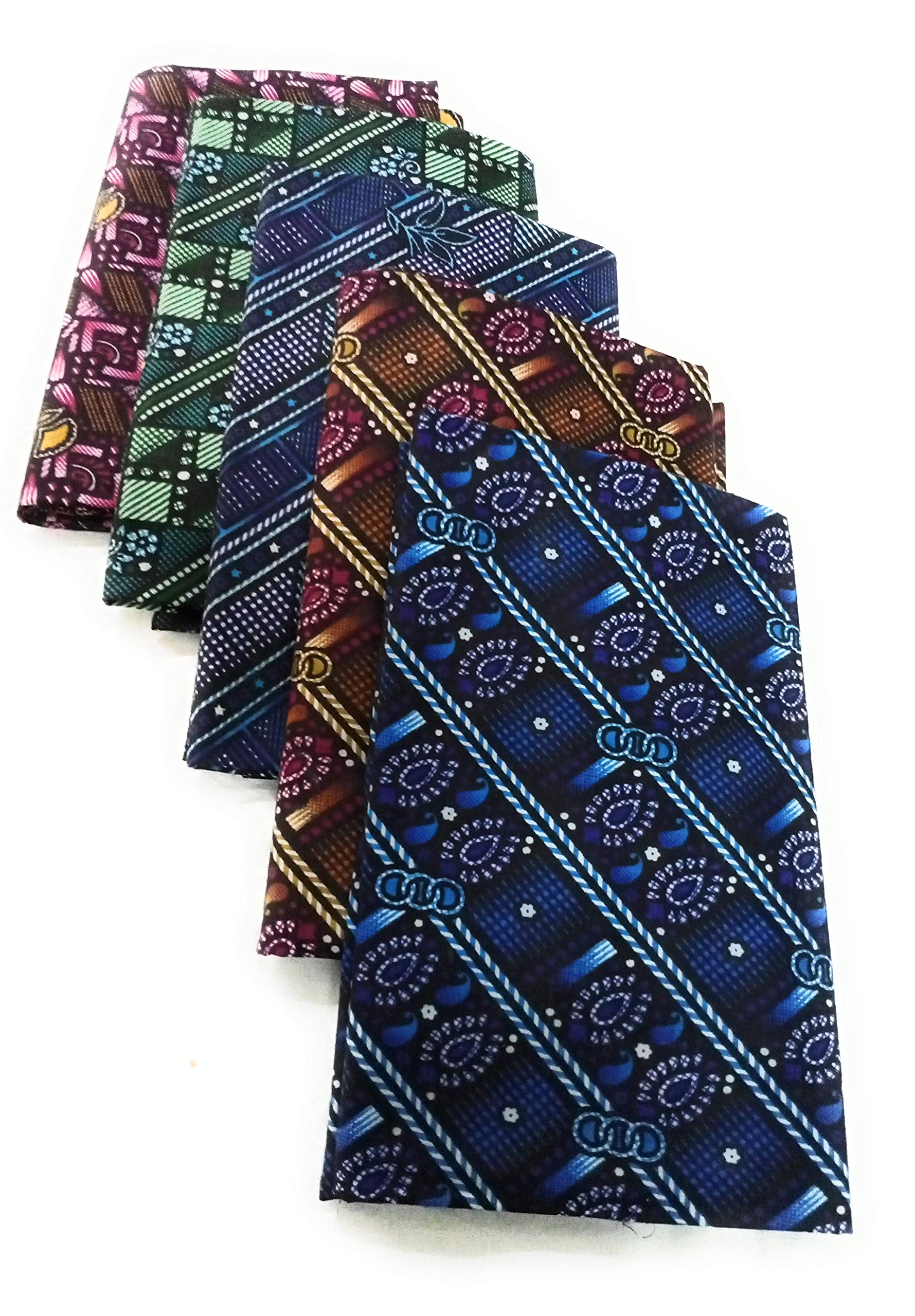 100% Cotton Men's Printed Unstitched Branded Combo lungi (Munde) - Pack of 5 - Print are Assorted -Multicolour Lunges