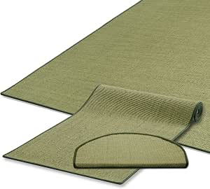 Casa Pura Runner Via Veneto – Passatoia In Poliammide Con Motivo Pennellato – Antiscivolo, Certificato GUT – 80x100 Cm (Nero) - 2