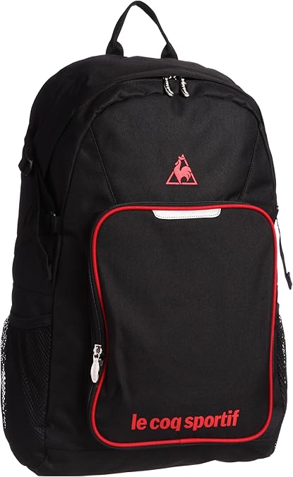 Amazon Co Jp ルコックスポルティフ リュック デイパック Qat ブラック レッド シューズ バッグ Amazon Co Jp ルコックスポルティフ リュック デイパック Qat ブラック レッド シューズ バッグ