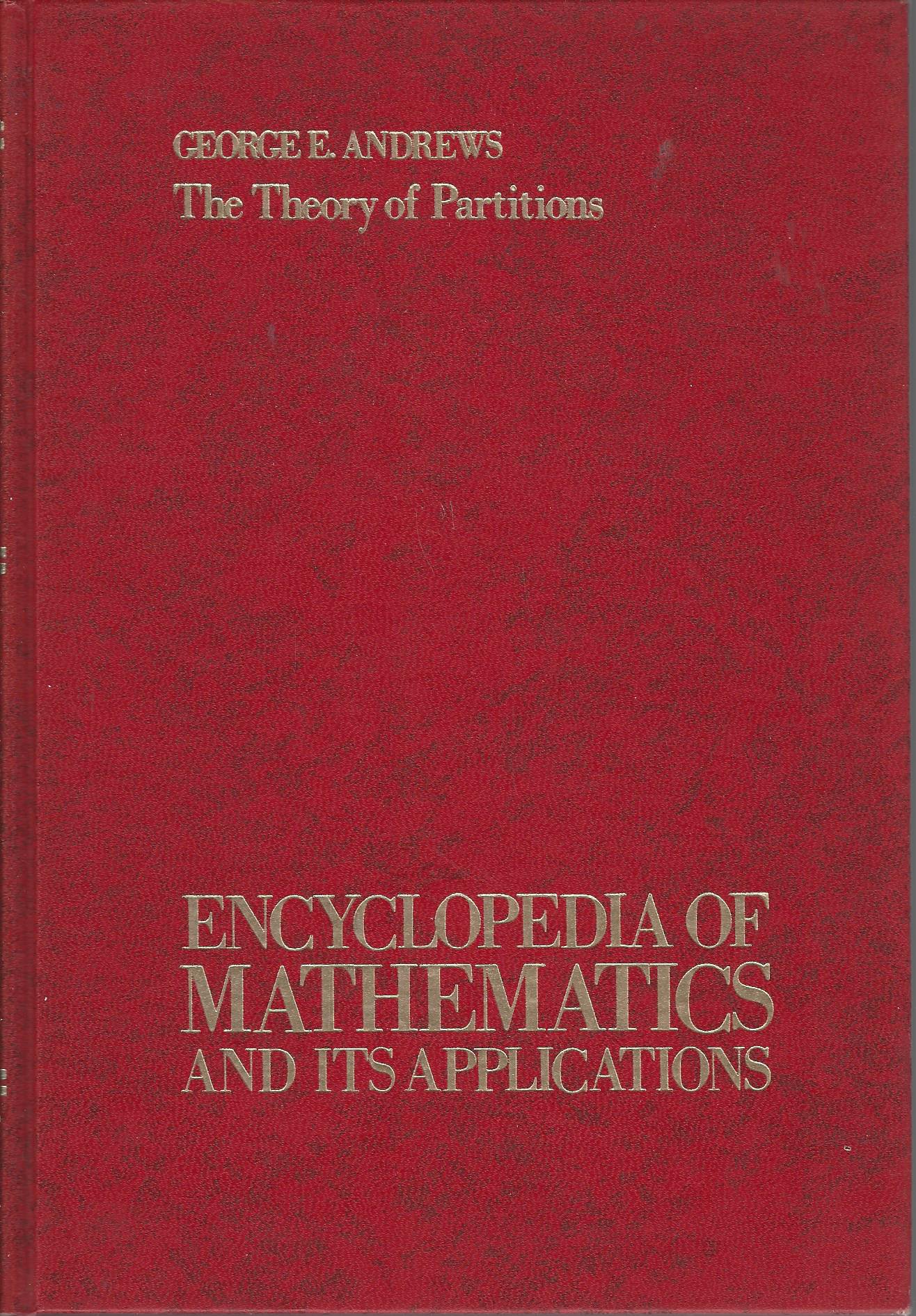 Buy Theory of Partitions — BookShops.in