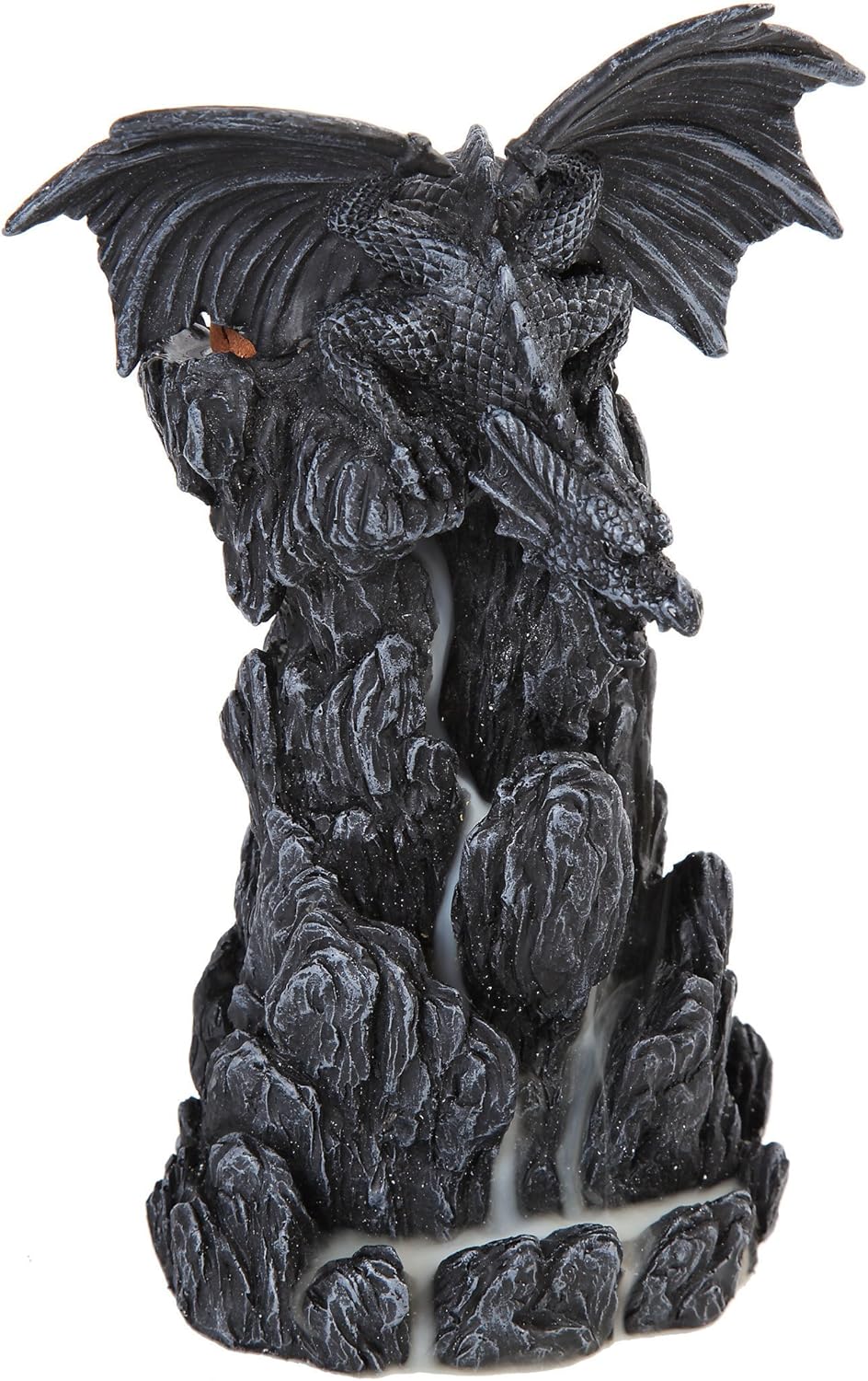 Pacific Giftware 8 Inch Leaching Dragon Backflow Incense Tower Statue Figurine