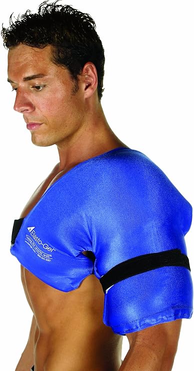 Elasto Gel, Hot/Cold Wrap, Shoulder Wrap, 6-Pound