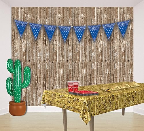 Miniatura 6 de Beistle Cajas de regalo de papel de barra dorada brillante de 12 piezas para decoración de fiesta de cumpleaños temática pirata occidental y casino