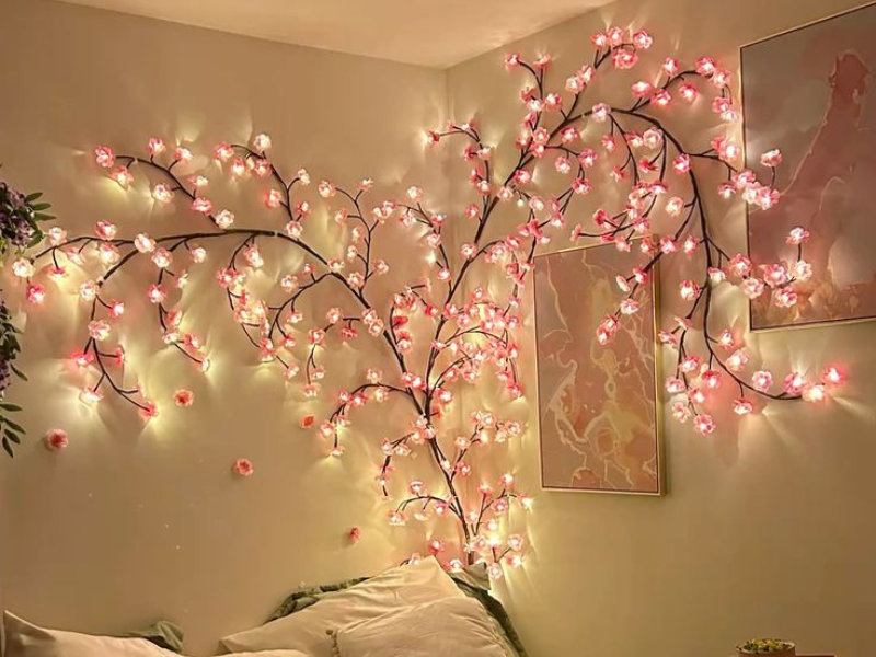 Amazon.com: 7.55 FT 144 LED Cherry Blossom Tree Branch Lights for