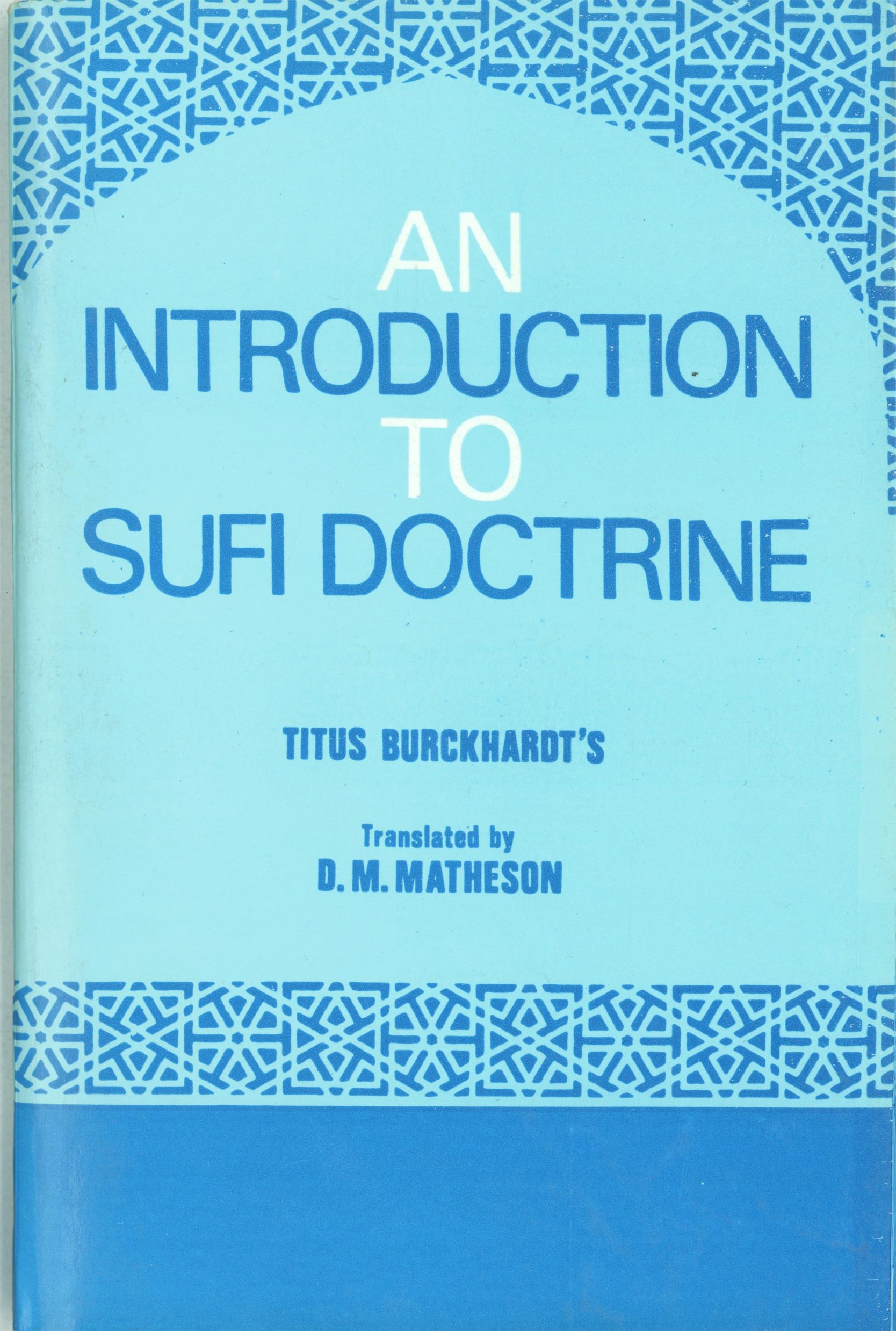 Buy Introduction to Sufi Doctrine — BookShops.in