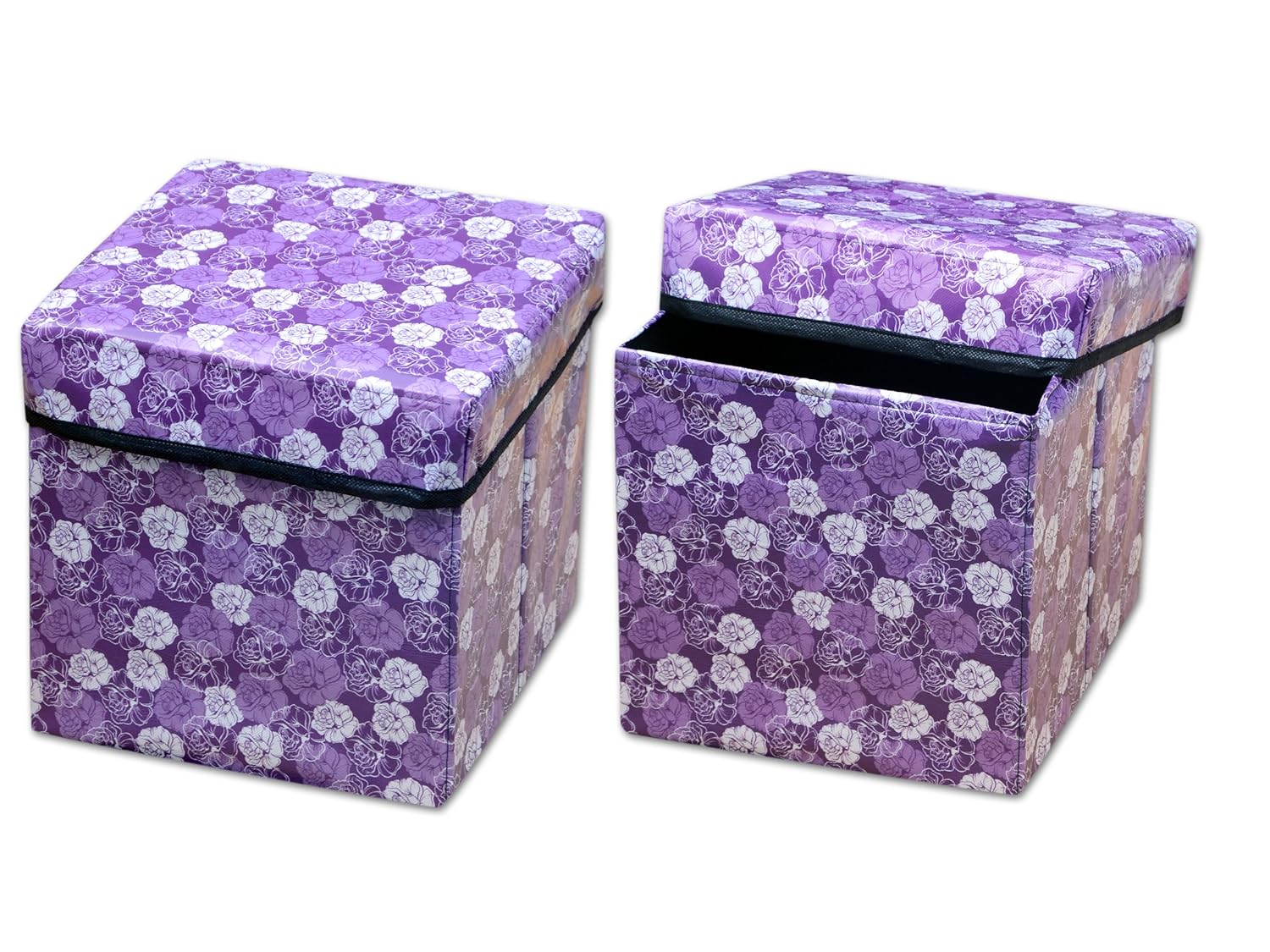 Multi Purpose Foldable Storage Stool Seat Box All Over Stool Amazon