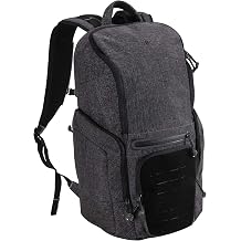 Tac-Six Command Pack, Backpack with Laptop and Pocket, 20 Inch/2260 Cubic inches / 37 L, Gray/Black, One Size, 10884