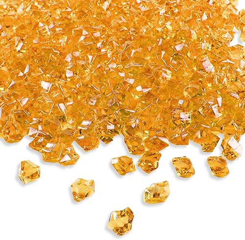 Miniatura 6 de Super Z Outlet Cristales de roca de hielo de color acrílico, gemas del tesoro para dispersión de mesa, rellenos de jarrones, eventos, bodas, artes