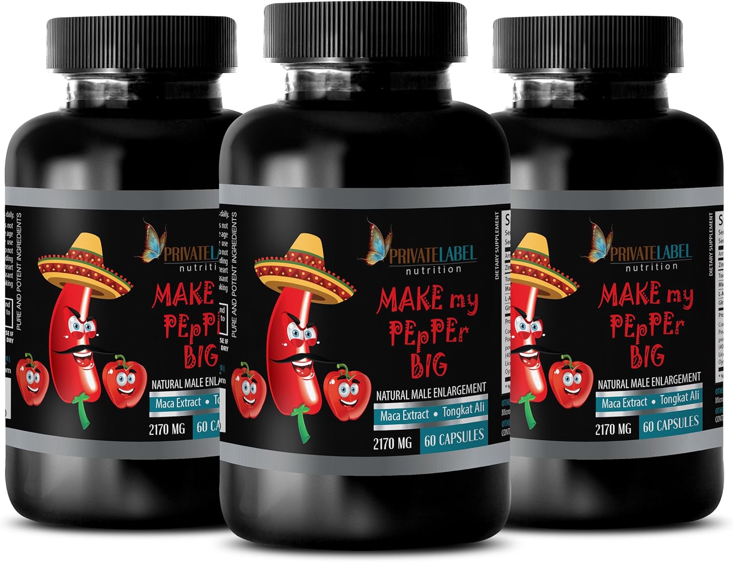 Libido Booster for Men Natural Make My Pepper Big 2170MG