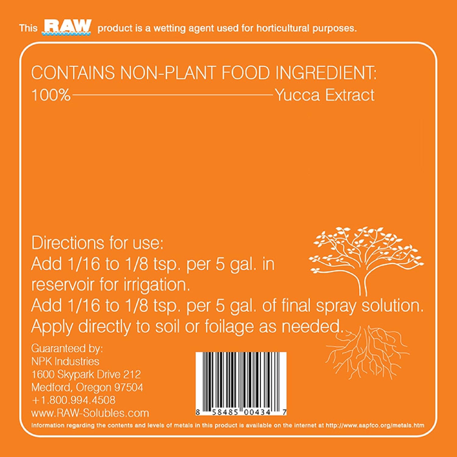 RAW Yucca 8 oz