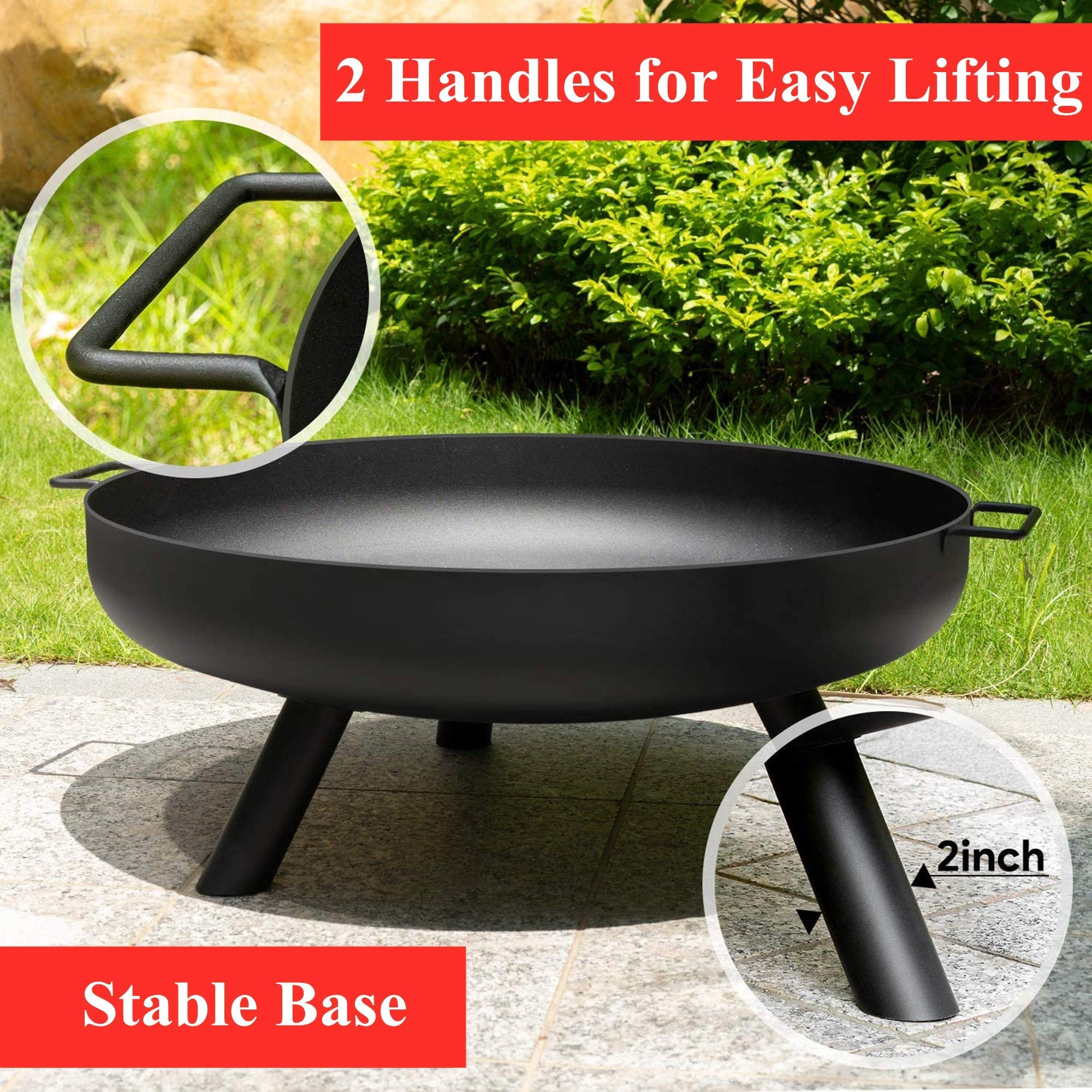 大型丸型ファイヤーピット、屋外薪焚き火鉢、防錆鋳鉄暖炉、株式会社錦裏庭デッキキャンプ場外用、27インチ Amazon.co.jp: 大型丸型ファイヤーピット、屋外薪焚き火鉢、防錆鋳鉄