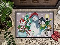 Vista 221 de Caroline's Treasures PJC1117JMAT - Felpudo para puerta delantera de 24 x 36 pulgadas, tapete antideslizante lavable de pelo bajo, 24 x 36 pulgadas