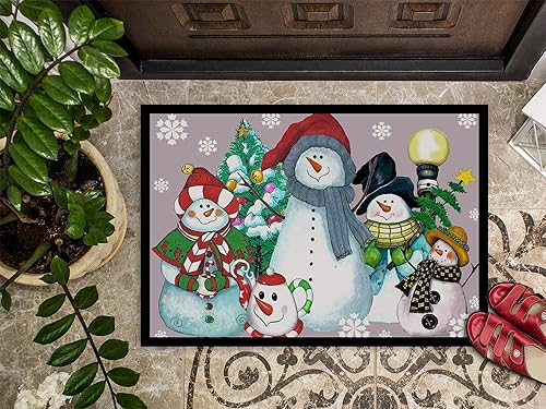 Miniatura 221 de Caroline's Treasures PJC1117JMAT - Felpudo para puerta delantera de 24 x 36 pulgadas, tapete antideslizante lavable de pelo bajo, 24 x 36 pulgadas