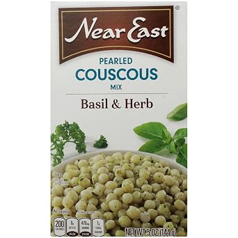Near East Pearled Couscous, Basil & Herb, 5 oz