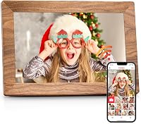 BIGASUO Frameo 10.1" WiFi Digital Picture Frame 32GB - IPS Touch Screen, Auto-Rotate, Wall Mount, Instant Photo/Video Share Anywhere