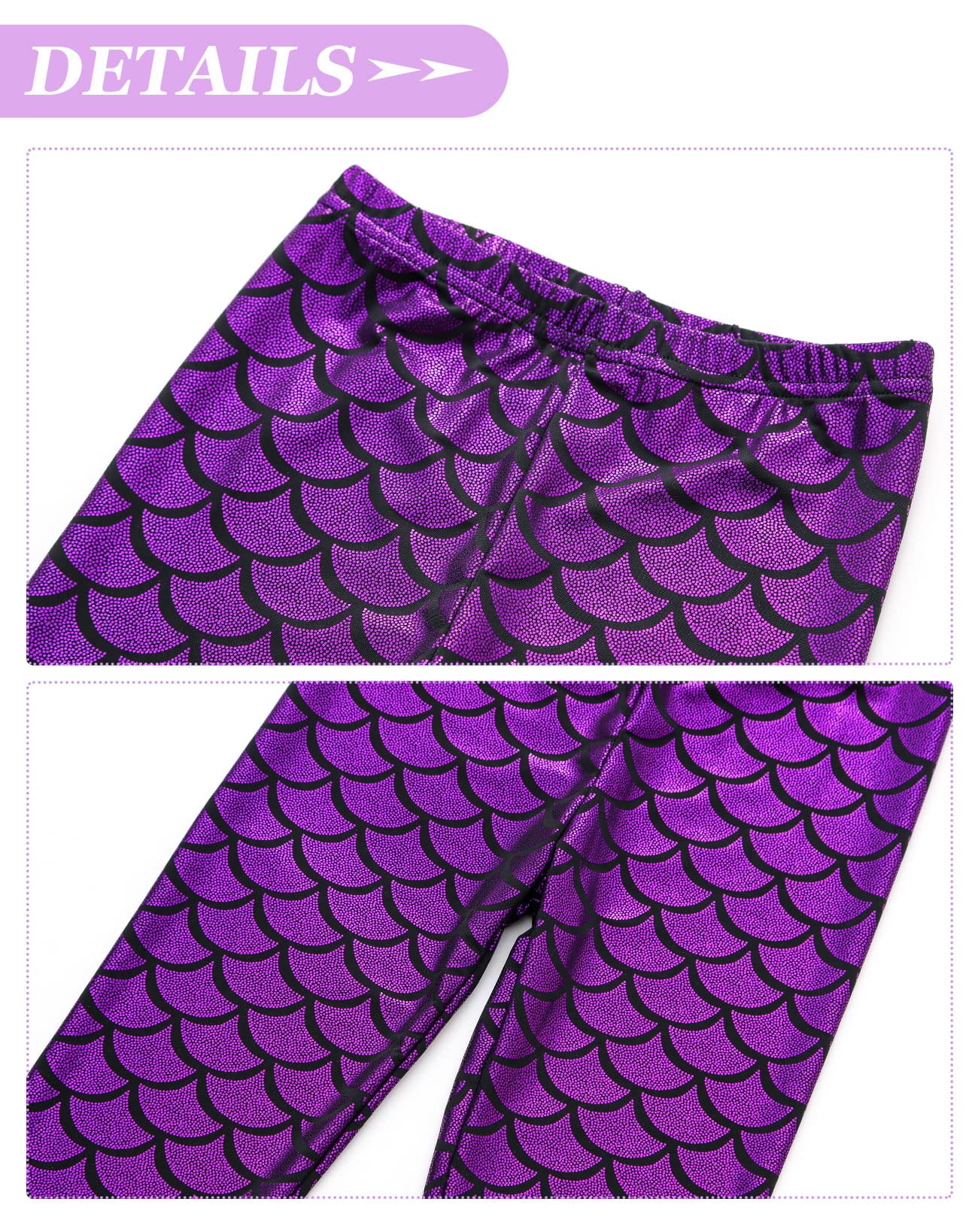 SEAUR Leggings largos para niña, pantalones de yoga, estrechos, pantalones de correr, pantalones deportivos, 100-160 cm