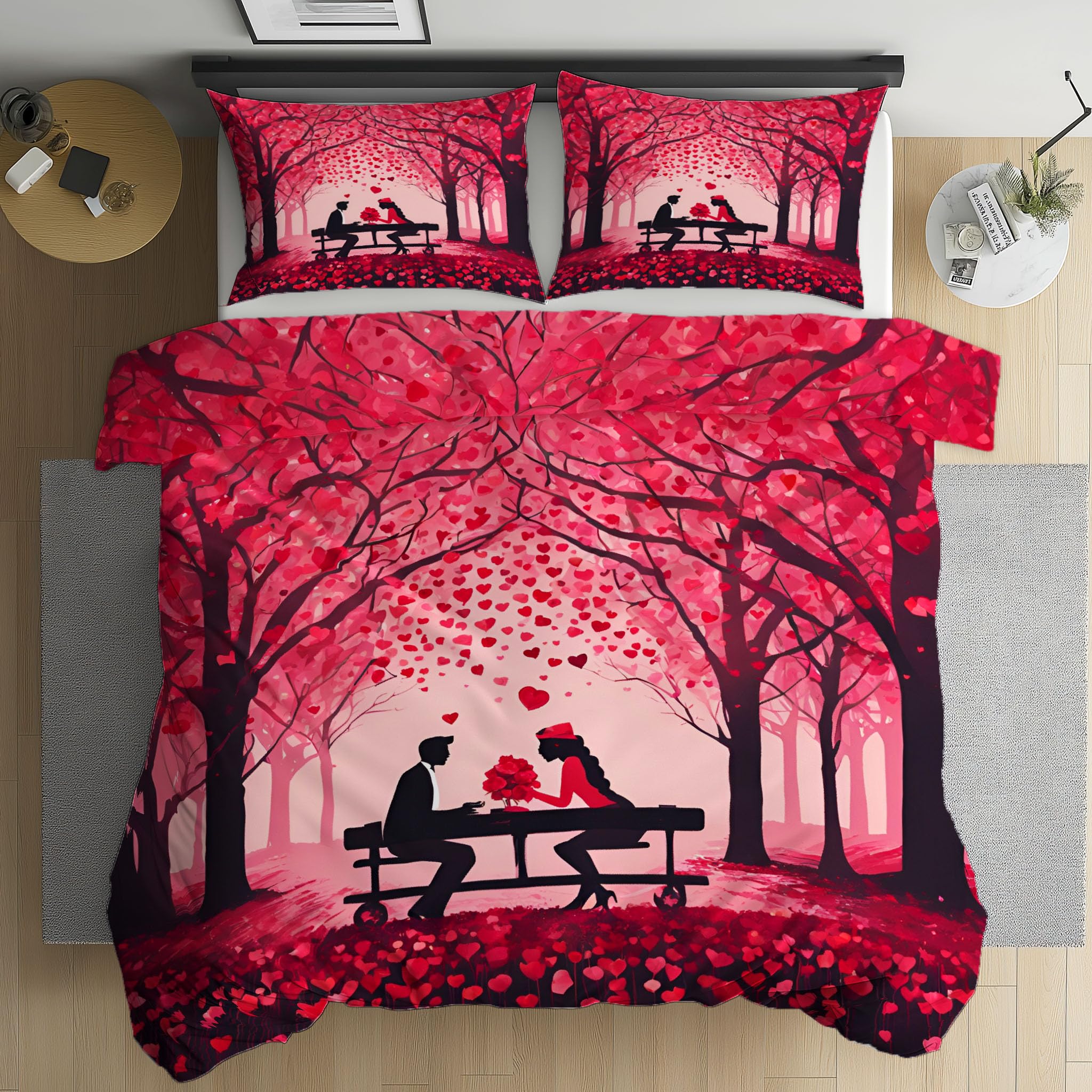 Housse de couette fermeture éclair 140x200 microfibre anti-plis