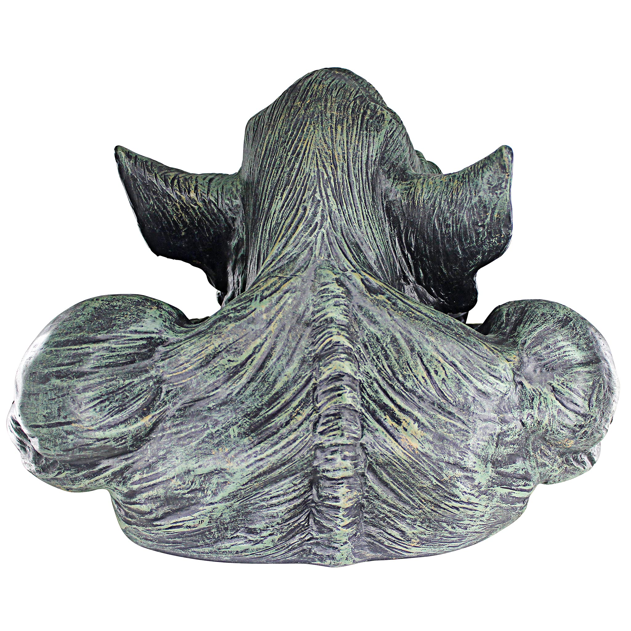 Gaston-Gargoyle-Computer-Kletterer Von Design Toscano – Gotischer Deko-Hingucker Für Schreibtisch & Regal, 44 X 36 X 39 Cm
