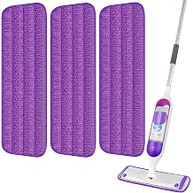 Swiffer PowerMop Reusable Mop Pads Wood Floor Pads Power Mop Refill Pads Power Mop Pads Refill Microfiber Mop Pads for Swiffer Power Mop, 13"-15" Microfiber Spray Mop Machine Washable