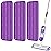 3 Pack Reusable Mop Pads Compatible with Swiffer PowerMop, Wood Floor Pads Microfiber Mop Replacement Refills Machine Washable for All Floor Surfaces