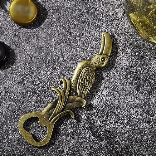 Miniatura 4 de Toucan Parrot - Abrebotellas de cerveza de vino para bares, barman hombres y mujeres, Acción de Gracias, Halloween, Navidad