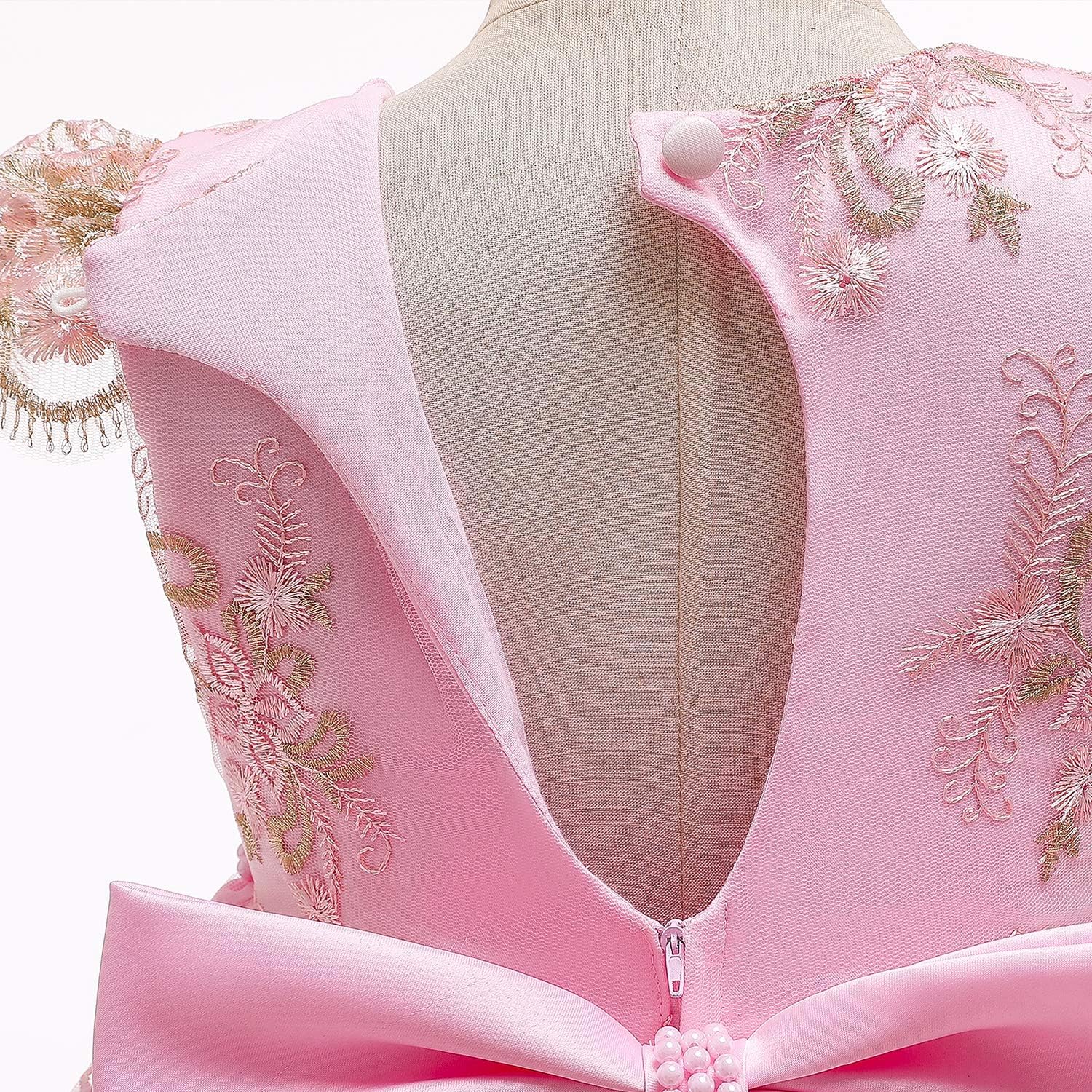 TTYAOVO Flower Girl Dress Princess Birthday Party Wedding Gown - Image 2