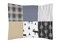 Algopix Similar Product 2 - Sweet Jojo Designs Blue Tan Grey and