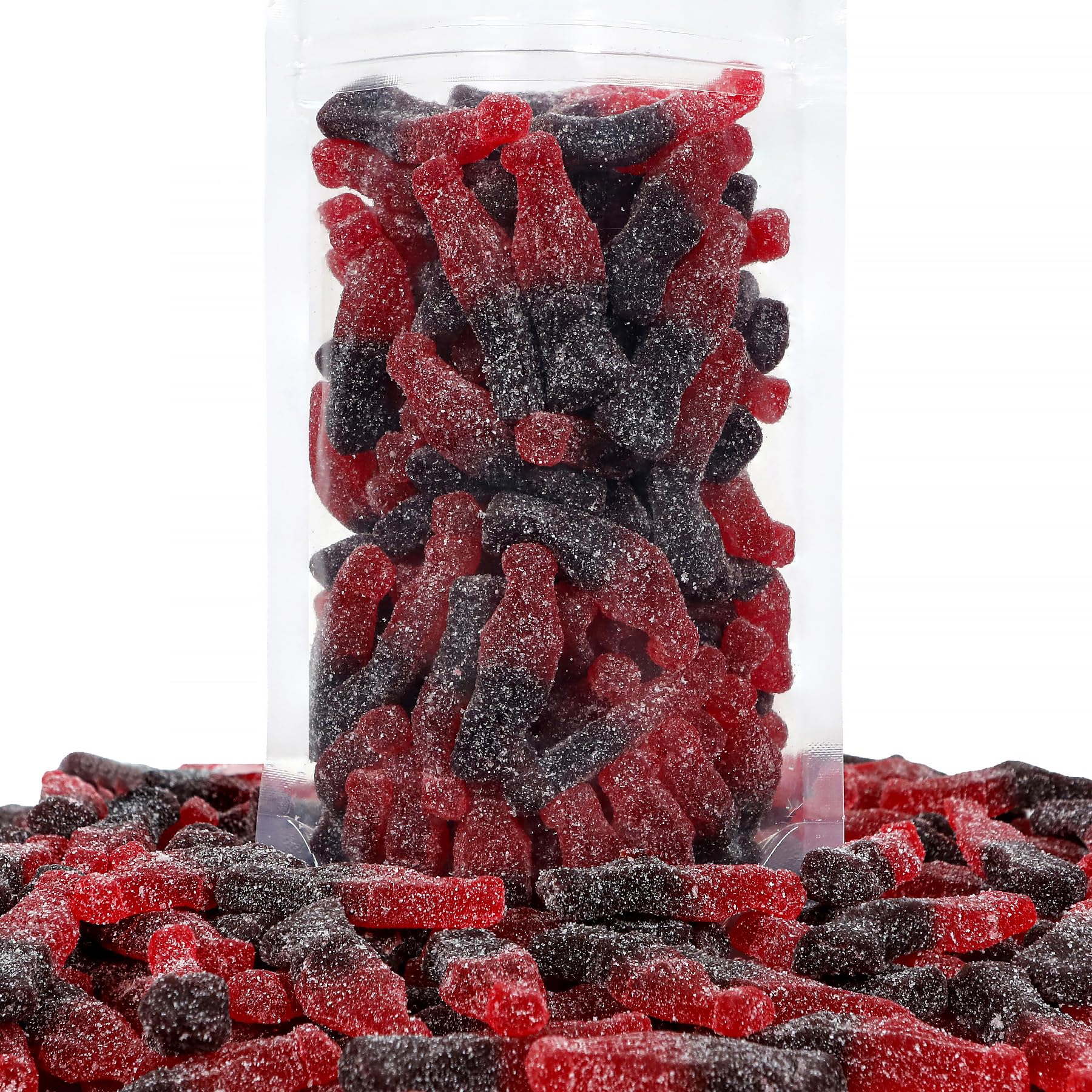 Smarty Stop Sour Cola Bottle Gummy Candy (1 Pound, Cherry)