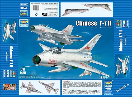 Trumpeter chino F-7II Modelo Kit