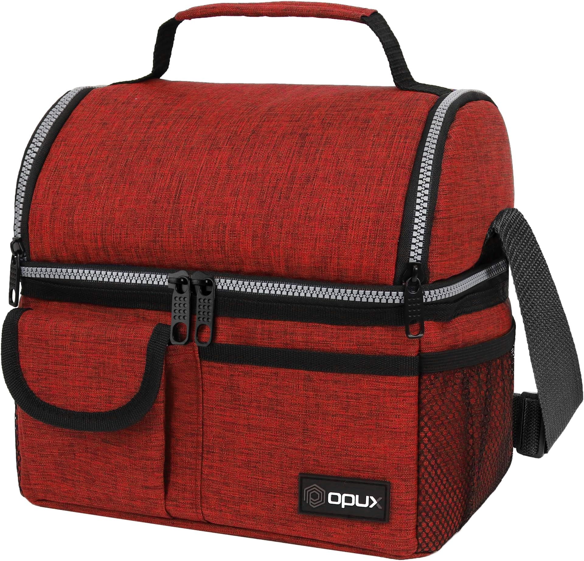 adidas red lunch box