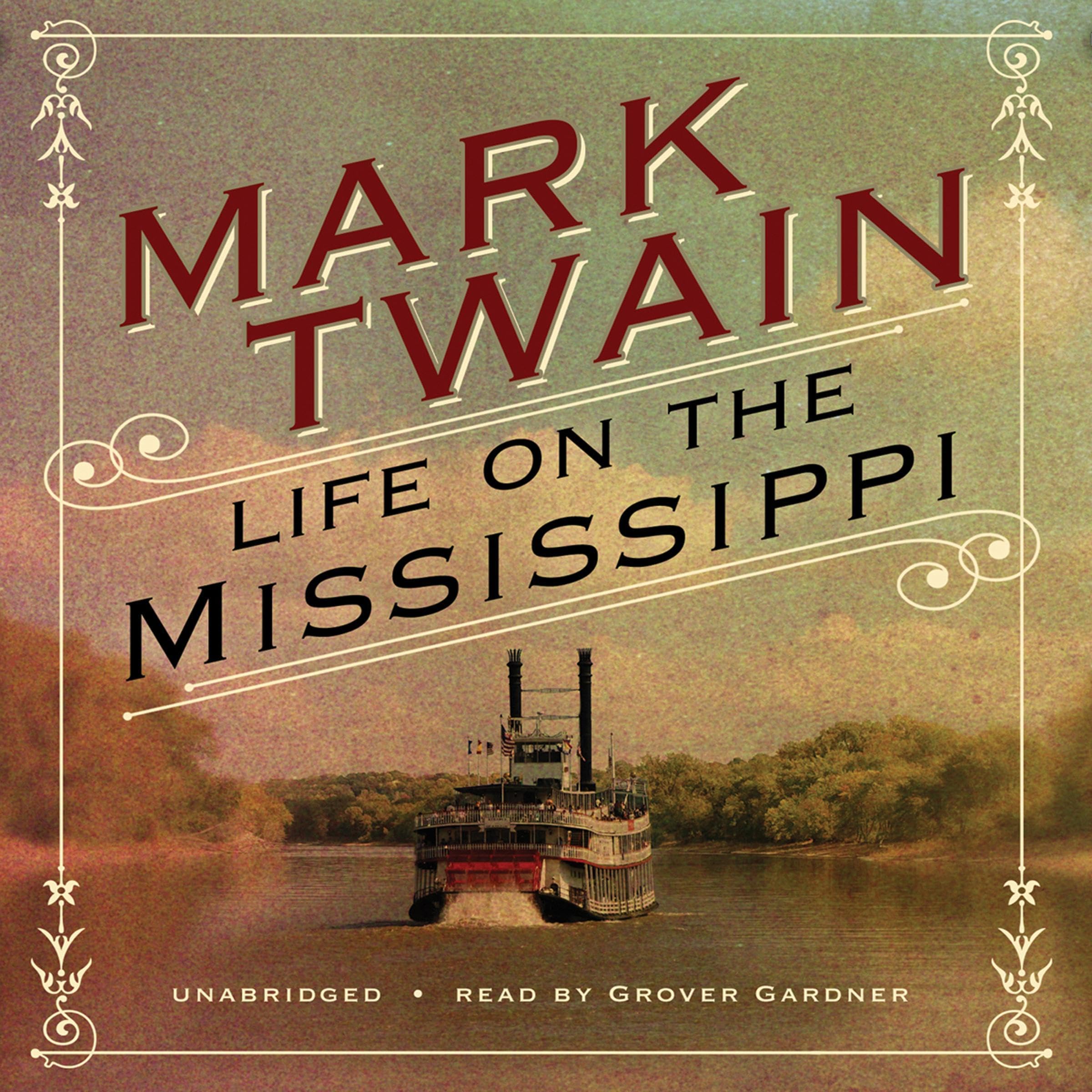 Cover art for Life on the Mississippi