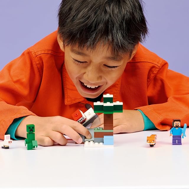 Foto 8 de 8 de LEGO - Juego de construcción La Aventura de Steve en la Taiga LEGO Minecraft - 21583